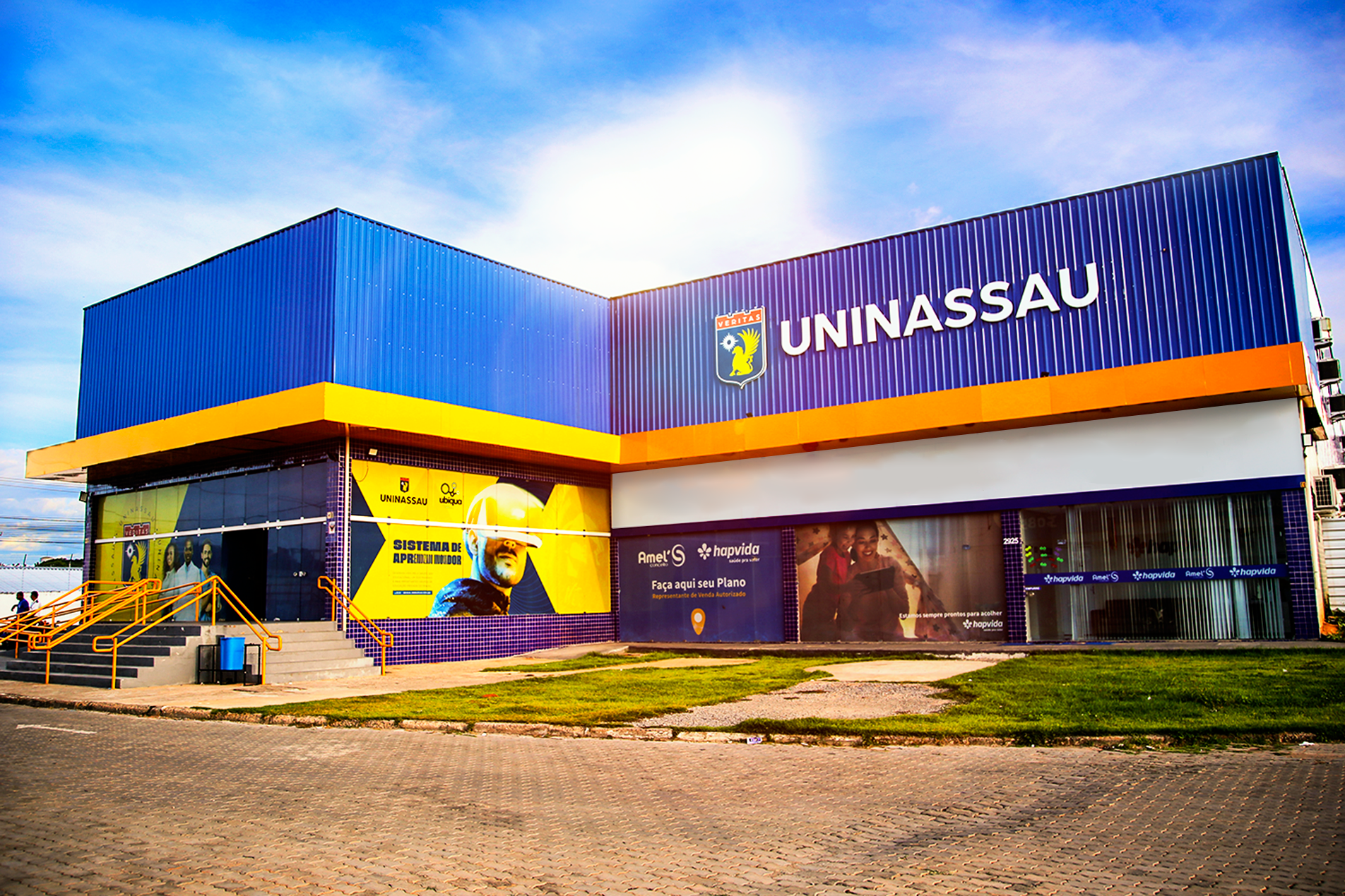 Fachada da UNINASSAU Juazeiro do Norte, destaque no Santander Top España